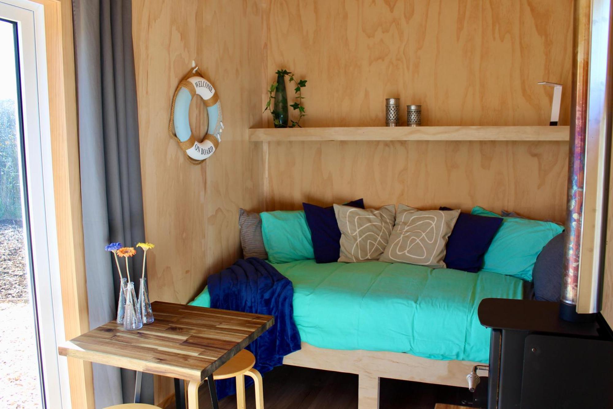 Cosy Tiny Container Cabin Carterton المظهر الخارجي الصورة